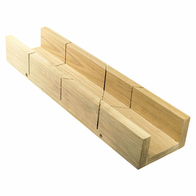 BargainJunkie Olympia Tools 16 Inch Wooden Mitre Box Tools & Auto