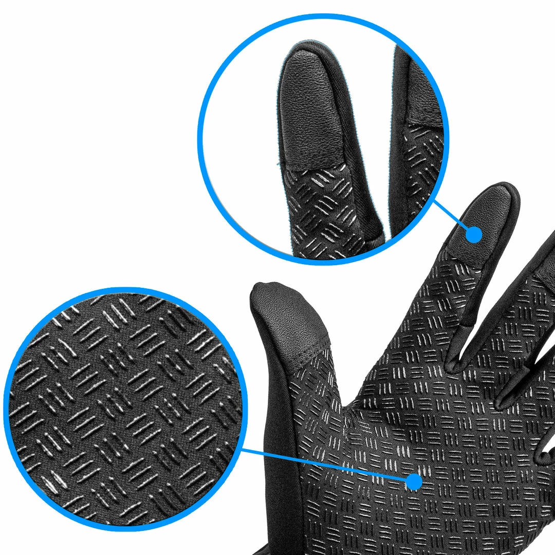 BargainJunkie Trappers Peak Touchscreen Friendly Unisex Windproof Winter Gloves