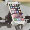 BargainJunkie Universal Smart Phone Bike Handlebar Mount For 3.5-5.5" Phones, Gray