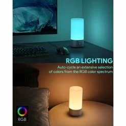 BargainJunkie Aukey Color Changing Touch Control LED Lamp New