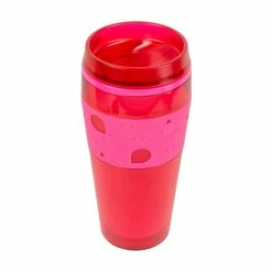 BargainJunkie New Copco Retro Double-Walled Tumbler, Pink