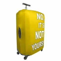 BargainJunkie Travel Club 20” EZ-ID Luggage Cover - “No, It’s NOT Yours!”