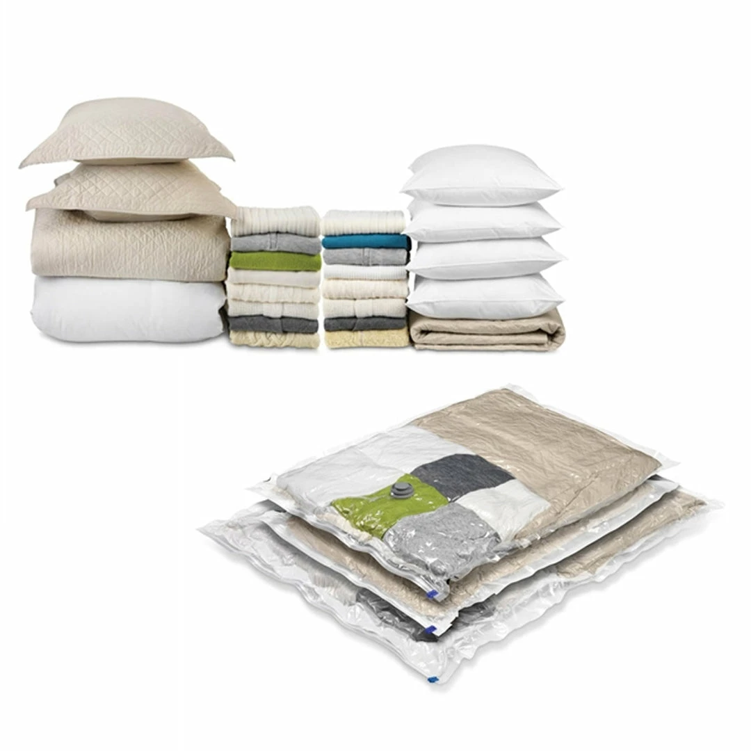 BargainJunkie Honey-Can-Do Vacuum Storage Bags Super Storage Vacuum Pack, 3-Pack