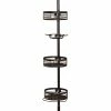 BargainJunkie Bronze Oil Tension Pole Shower Caddy, Refurbished