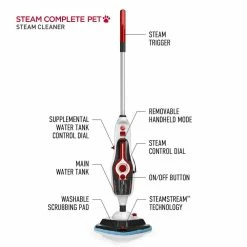 BargainJunkie New Hoover Expert Series Complete Pet Steam Cleaner, Certified Refurbished