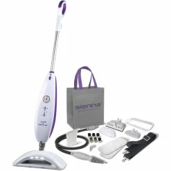 BargainJunkie New Sienna Luna Plus Steam Cleaner Mixed Trimming Color, Refurbished
