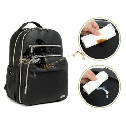BargainJunkie New KeaBabies Large Waterproof Diaper Bag Backpack