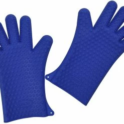BargainJunkie New Eurow Cooking & Grilling Silicone Heat Resistant Gloves