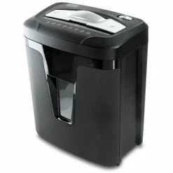 BargainJunkie Aurora WM1055XA Medium Duty Crosscut Paper Shredder With Pull-Out Wastebasket, Refurbished