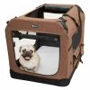 BargainJunkie Veehoo Brown Folding Soft Dog Crate, XXL New