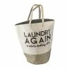 BargainJunkie Home & Garden Home Ease Large Collapsible Two Tone Laundry Bag,Grey