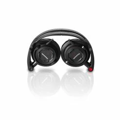 BargainJunkie Panasonic Foldz Collapsible Travel Headphones, Black