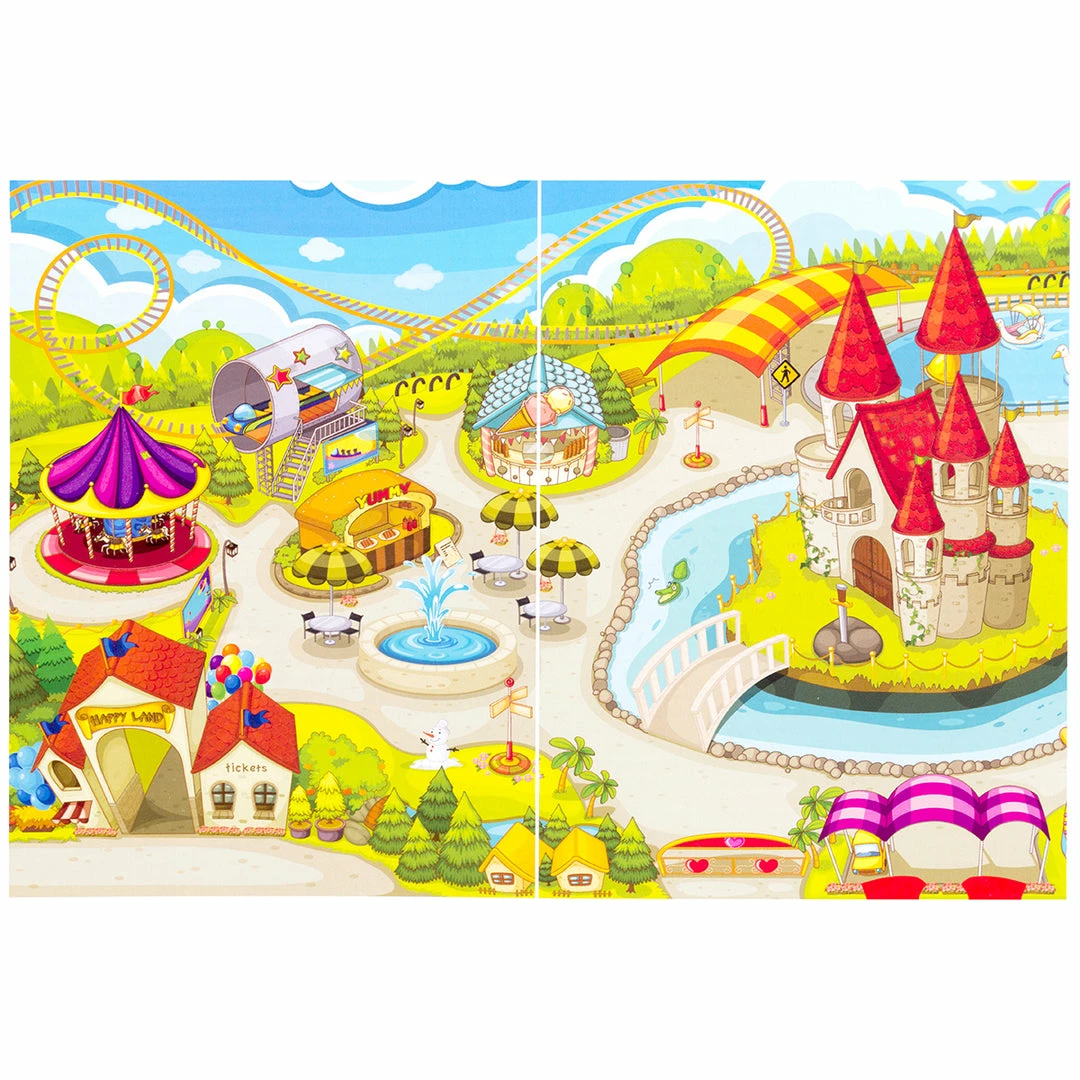 BargainJunkie Kid Connection Floor Puzzles, 2 X 36 Pc Puzzles In Each Box Kids