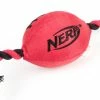 BargainJunkie Nerf Dog Toys Tug Football, Red Nerf Pet