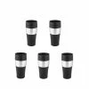 BargainJunkie Home Innovations 16 Ounce Travel Mug, 5 Pack