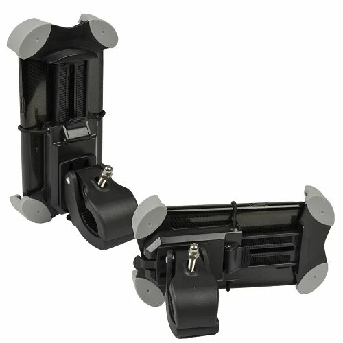 BargainJunkie Universal Smart Phone Bike Handlebar Mount For 3.5-5.5" Phones, Gray