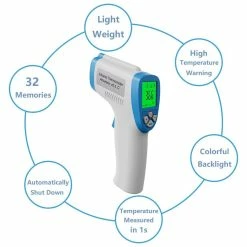 BargainJunkie Non-Contact Infrared Forehead Thermometer New