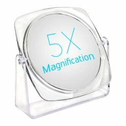 BargainJunkie New Top Choice 5X & 1X Cosmetic Mirror
