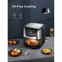 BargainJunkie New AICOOK 5.8 Quart Digital Air Fryer