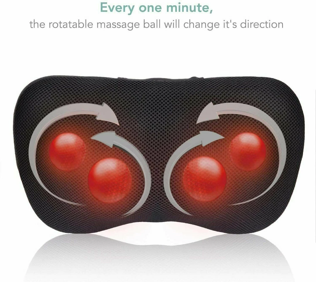 BargainJunkie MaxKare Neck Massager With Kneading And Heat