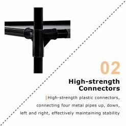 BargainJunkie 10 Tier Shoe Rack, Black