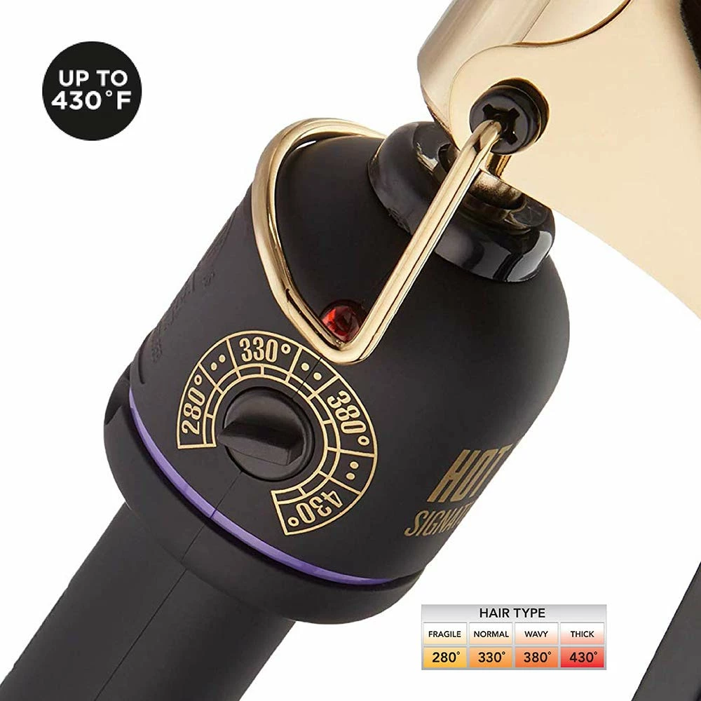 BargainJunkie Hot Tools 1" Gold Curling Iron/Wand New