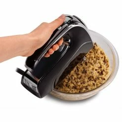 BargainJunkie Hamilton Beach Hand Mixer, Black (Refurbished)