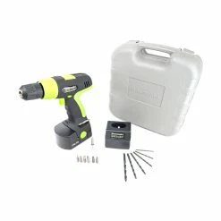 BargainJunkie Kawasaki 14.4V Cordless Drill Set 840216