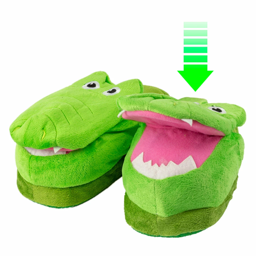 BargainJunkie Kids Crazy Slipper Crocodile With Stomp Action
