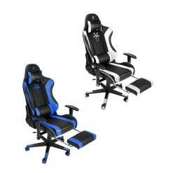 BargainJunkie Onsun E-Sport Gaming Chair With Foot Rest New