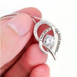 BargainJunkie 18K White Gold Swarovski Crystal
