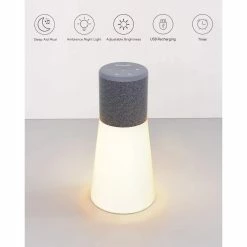 BargainJunkie Techvilla White Noise Bedside Light New