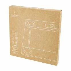 BargainJunkie Gray Maple Digital Body Weight Scale