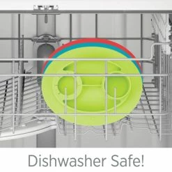 BargainJunkie InterDesign Jr Mini Non-slip Silicone Oval Placemat, 2 Pack