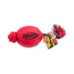BargainJunkie Nerf Dog Football Slinger, Red Lifestyle