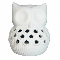 BargainJunkie Genius Art Paint Your Own Owl Candle Holder Kit New