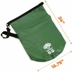 BargainJunkie Grizzly Peak Dri-Tech Waterproof Dry Bag, 30 Liter