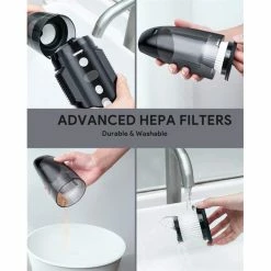 BargainJunkie Techvilla Wet Dry Handheld Vacuum Cleaner New