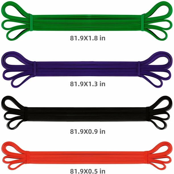 BargainJunkie New Intey Pull Up Assist Bands Set Of 4