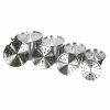 BargainJunkie Kitchen 12-PC Aluminum Stock Pot Set With Steamers And Lids