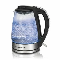BargainJunkie 1.7-Liter Hamilton Beach Programmable Electric Kettle, Refurbished