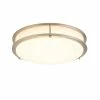 BargainJunkie New Noma 14" Dimmable Flush Mount Ceiling Light With Integrated LED Bulb