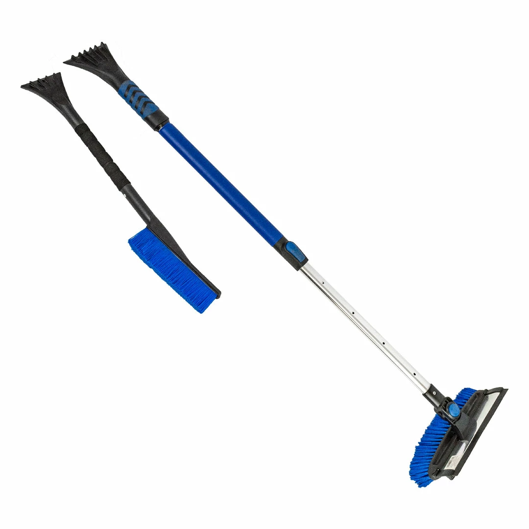 BargainJunkie 52 Inch 2-pc Snow Brush Combo Set, Assorted Colors Tools & Auto