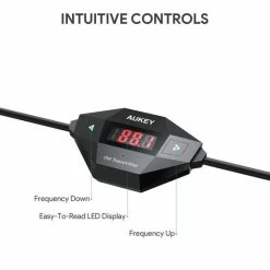 BargainJunkie Aukey BT-C4 FM Transmitter New