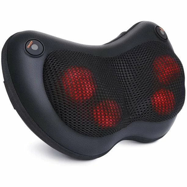 BargainJunkie Naipo Shiatsu Pillow Massager With Heat New