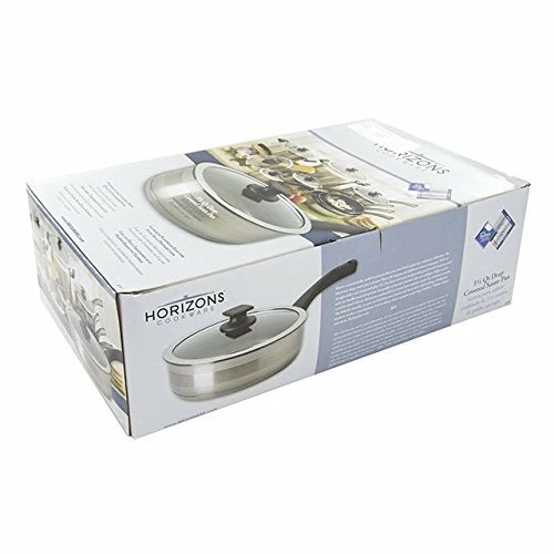 BargainJunkie Horizons 3 Quart Covered Saute Pan