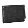 BargainJunkie Buxton RFID Business Card Holder With Removable Card Sleeve, Black New