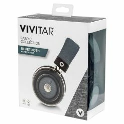 BargainJunkie Vivitar Fabric Collection Bluetooth Headphones With Microphone