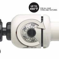 BargainJunkie Hot Tools Nano Ceramic 1-1/4 Inch Salon Tapered Curling Iron With Extra Long Barrel