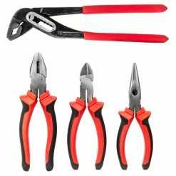 BargainJunkie Brink Tools 4- Piece Pliers Set Tools & Auto